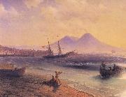 Ivan Aivazovsky Fishermen Returning Near Naples oil painting picture wholesale